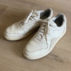 Tread by Everlane Cream Leather Sneakers